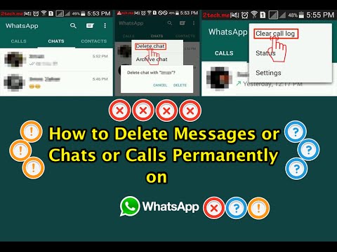 Delete archived chats on whatsapp