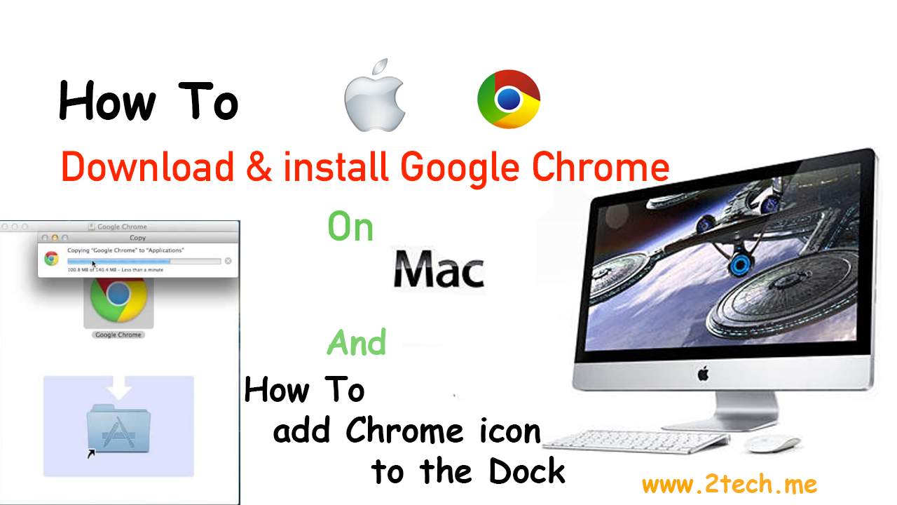 how do you put an icon on google chrome desktop